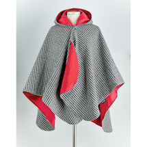 Alternate Image 2 for Reversible Houndstooth Cape