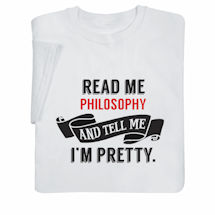 Alternate Image 1 for Personalized Read Me T-Shirt or Sweatshirt
