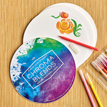 Chroma Circular Paper Pad for Watercolor Brush Markers