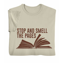 Product Image for Stop and Smell the Pages T-Shirt or Sweatshirt