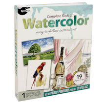 Alternate image for Complete Book of Watercolor Painting