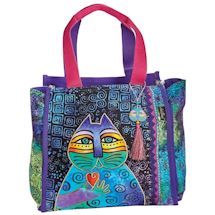 Product Image for Laurel Burch Cat Wishing Love Tote