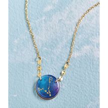Alternate Image 8 for Zodiac Constellation Necklace