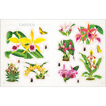 Alternate Image 2 for The Botanist's Sticker Anthology Hardcover Book