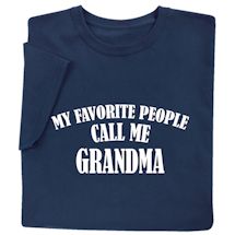 Alternate image for Personalized My Favorite People T-Shirt or Sweatshirt