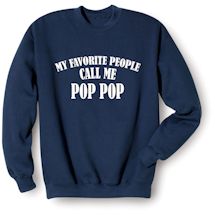 Alternate Image 4 for Personalized My Favorite People T-Shirt or Sweatshirt