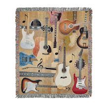 Product Image for Guitars Montage Throw