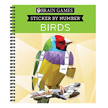 Product Image for Jumbo Sticker by Number Book - Birds