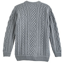 Alternate Image 1 for Men's Aran Fisherman Sweater