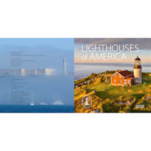 Alternate Image 1 for Lighthouses of America Hardcover Book