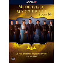 Product Image for Murdoch Mysteries Season 14 DVD & Blu-Ray