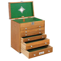 Alternate image for Oak 6-Drawer Cabinet