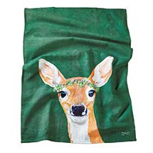 Alternate image Woodland Animal Tea Towels