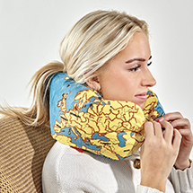 Product Image for Inflatable Map Neck Pillow