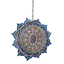 Alternate Image 1 for Multi-colored Mandala Spinner