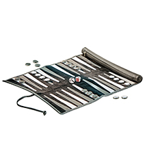 Product Image for Leather Travel Backgammon Game