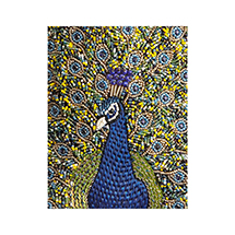 Alternate Image 1 for Mary Frances Beaded Peacock Phone Bag