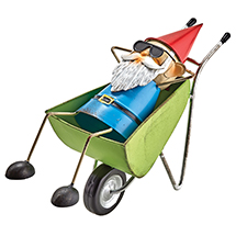 Alternate image for Gnome in Wheelbarrow