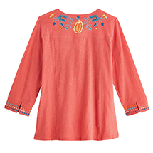 Alternate image Layla Embroidered Top