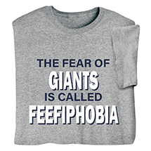 Alternate image Fear of Giants T-Shirt or Sweatshirt