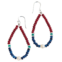 Product Image for Precious Gemstone Trio - Earrings