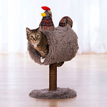 Alternate image Cozy Rooster Cat Tunnel