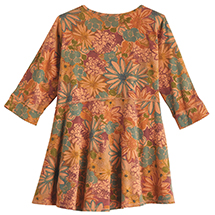 Alternate Image 1 for Fall Floral Tunic