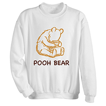 Alternate image for Pooh Bear T-Shirt or Sweatshirt