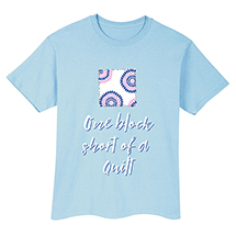 Alternate Image 1 for Block Short of Quilt T-Shirt or Sweatshirt