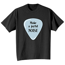 Alternate Image 1 for Joyful Noise Guitar Pick T-Shirt or Sweatshirt