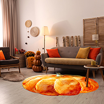 Alternate Image 2 for Pumpkin Floor Mat