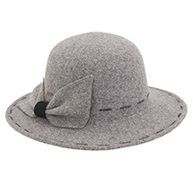 Alternate Image 1 for Wool Hat with Bow