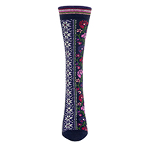 Alternate Image 5 for Floral Nordic Socks