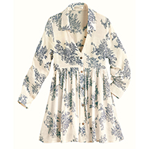 Product Image for Blue Floral Tunic