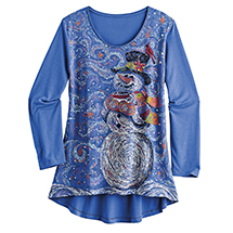 Product Image for Snowy Night Tunic