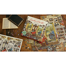 Alternate image for World of Agatha Christie Jigsaw Puzzle