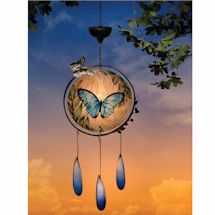Alternate image for LED Butterfly Wind Chime