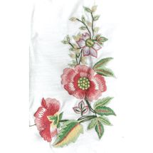 Alternate image for Embroidered Sleeve T-Shirt