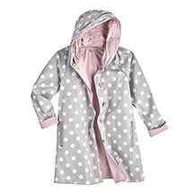 Alternate image Polka Dot Reversible Raincoat