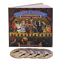 Alternate image Gilbert and Sullivan: The Great Savoy Operas Book and DVD Set