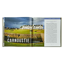 Alternate image Golfing the British Isles Personalized Leather Edition Hardcover