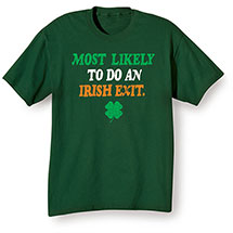 Alternate image Irish Exit Shirts
