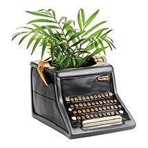 Vintage Typewriter Planter
