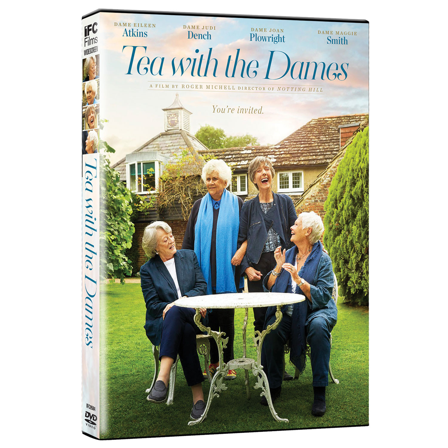 Genuino filete mordaz Tea with the Dames DVD & Blu-Ray | 13 Reviews | 4 Stars | Acorn | XC6012